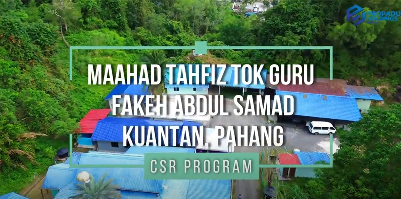 CORPORATE SOCIAL RESPONSIBILITY (CSR) | MAAHAD TAHFIZ TOK GURU FAKEH ABDUL SAMAD, KUANTAN PAHANG